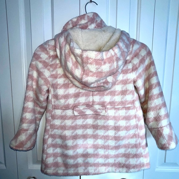 Urban Republic Girls’ Plaid Pea Coat size 5/6 - Picture 3 of 4